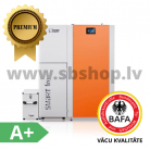 HKS LAZAR Granulu apkures katli Smartfire 41kW ar 400L bunkuru