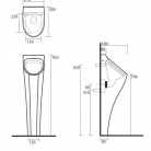 WC Pisuārs AQUATECH