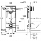 WC Komlekts Rapid SL 3 in 1 Grohe