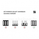 Huum Saunas akmeņi 15kg (3-5cm)