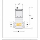 Automātiskais solārais gaisa daļiņu atdalītājs 3/4'' CALEFFI