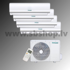 Centrometal kondicionieri/siltumsūkņi gaiss gaiss QUADRUPLE SPLIT 3x9000 +12000 BTU/h R32 A/C=10.60;Apk:11.10kW