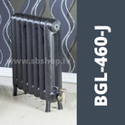 Čuguna radiators BEIGELAI BGL-460-J (8 sekc.) gruntēts melnā krāsā