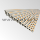 Pelēka plastmasa caurule FASER HOT S4 SDR9 D50x5.6 PP-RCT Fv-Plast