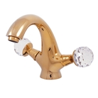 RAV SWAROVSKI izlietnes maisītaji ar Swarovski BRILLIANCE129.5Z, zelta