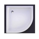 Akmens masas paliktnis R-90, 90x90x25cm pusaplis ar paneli, BEZ sifona