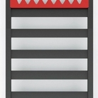 Dvieļu žāvētājs TERMA VIVO 1150x500mm RAL9005 matēts MELNS