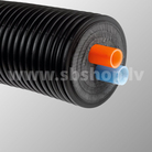 Siltumtrase DOUBLE 160/32x2.9PE-Xa SDR11 PN6 apkurei TERENDIS 18m
