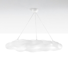 Lampa griestu NEFOS M, caurspīdīga
