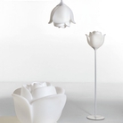 Lampa BABY LOVE 70cm dārza, balta