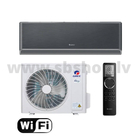 GREE Kondicionieris Airy  2,7/3,0KW, melns ar WiFi (+GWH09AVCXB-K6DNA1B/O)