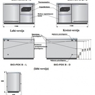 Centrometal centrālapkures plītis BIO-PEK B 23/B-L 24kW