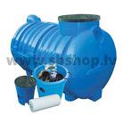 Septiķis kanalizācijas BIO SEIGNER 3000 L