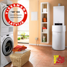 Viessmann Vitodens 200-W 25kW KOMPLEKTS ar Vitocell CUGB 120L boileri