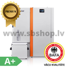 HKS LAZAR Granulu apkures katli Interfire 11kW ar 400L bunkuru