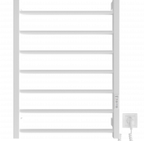 MARIO Dvieļu žāvētājs LEED elektrisks 770x530mm balts matēts