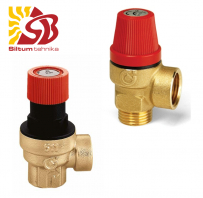 CALEFFI Drošības vārsts 1/2"F 2 bar