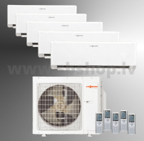 Viessmann Vitoclima Multisplit 300-S/HE ārējais bloks 12.1kW/13kW (līdz 5 iekšējām iekārtām)