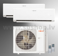 Viessmann Vitoclima Multisplit 300-S/HE ārējais bloks 5.3kW/5.65kW (līdz 2 iekšējām iekārtām)