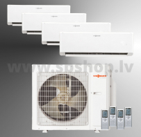 Viessmann Vitoclima Multisplit 300-S/HE ārējais bloks 8.2kW/9.5kW (līdz 4 iekšējām iekārtām)