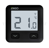 Termostats ENGO E10-B WiFi 230V melns