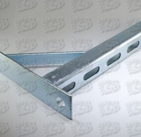 Konsole 600mm ar spēka plecu