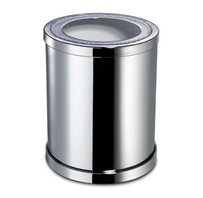 Urna ROUND hromēts