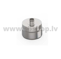 UMK Gala noslēgs ar kondens.izvadu, viensienu, D180, AISI439/0.5mm, pieslēgums 3/4"