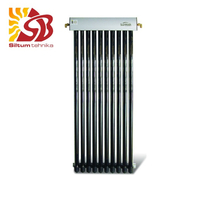 SUNTASK Saules kolektors SR20-58/1800, 2,57m2 plakanam jumtam ar RĀMI (manifolds+2x10lampas+rāmis)