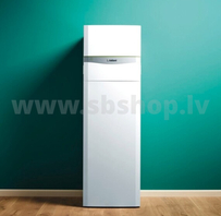 VAILLANT Siltumsūknis zeme–ūdens flexoCOMPACT VWF 88/4 400V 8,2kW ar iebūvētu 185L boileri