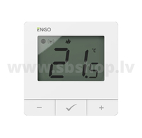 Termostats ENGO E25-230V vadu ZigBee, balts