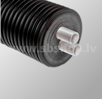 Siltumtrase DOUBLE 160/40+32 PE-Xa SDR7.4 PN10 sanit.ūd.TERENDIS