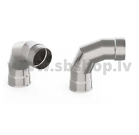 UMK Skursteņa līkums 90*., D150, AISI439/0.5mm