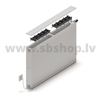 KERMI X-Flair FTV multi 22-500*600 radiators ar ventilatoru apakšas pieslēgumu