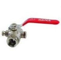 Lodveida ventilis ARCO ar garo rokturi un atgaisotāju i-i 1/2 PN30