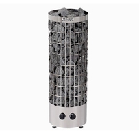 Elektriskās pirtskrāsnis- Harvia Cilindro PC70 elektriskā pirtskrāsns, steel 6,8kW