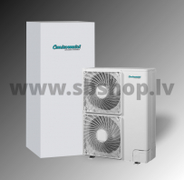 Centrometal Siltumsūknis TOPLINE Split 16kW 400V, R32 ar sildītāju