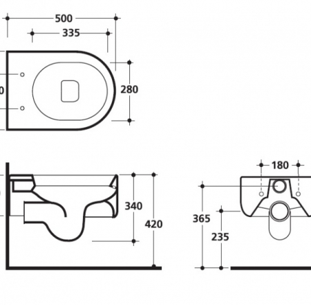 WC Pods FLO piekarams + S/C vāks