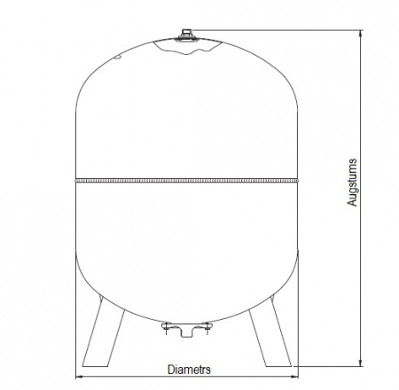 Izplešanās trauks VASO VRV 50L