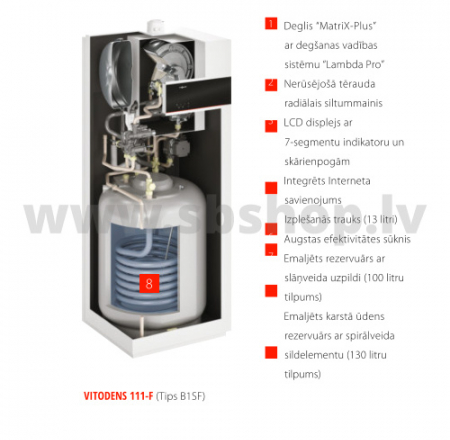 Viessmann Vitodens 111-F 19kW B1SF Z021843