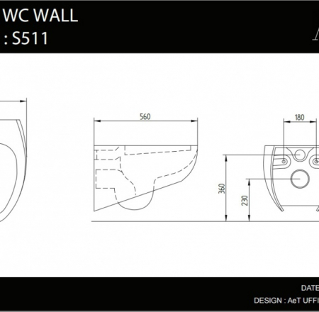 WC pods OVAL balts, piekarams ar s/c vāku