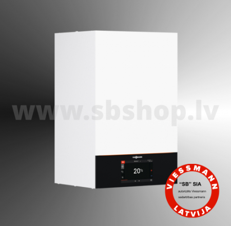 Viessmann Vitodens 200-W 32kW B2HF ar boilera pieslēgumu + Automātika