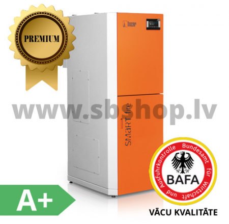 HKS LAZAR Granulu apkures katli SmartFire 11kW ar 130L bunkuru