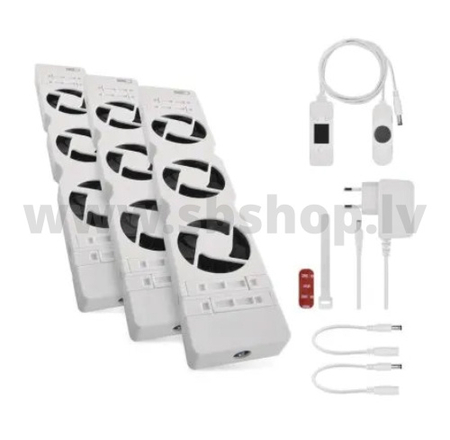 EMOS Radiatora ventilators Trio P56PR3