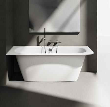 Vanna SMART 170x75x60cm ar baltu noplūdi
