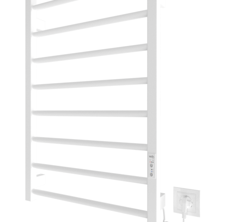 MARIO Dvieļu žāvētājs LEED elektrisks 770x530mm balts matēts