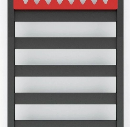 Dvieļu žāvētājs TERMA VIVO 1150x500mm RAL9005 matēts MELNS