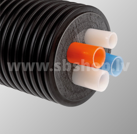 Siltumtrase QUADRUPLE 160/2x32Hx2.9+25Sx3.5+20Sx2.8 TERENDIS 14m