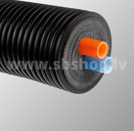 Siltumtrase DOUBLE 160/32x2.9PE-Xa SDR11 PN6 apkurei TERENDIS 12m