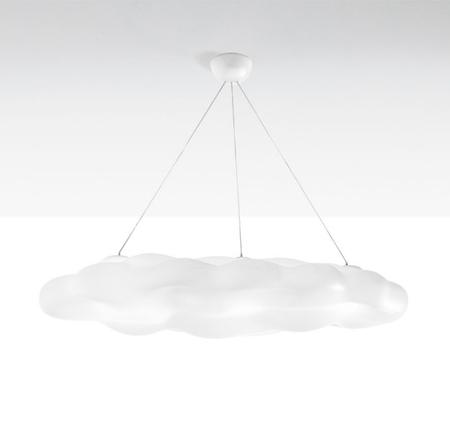 Lampa griestu NEFOS M, caurspīdīga